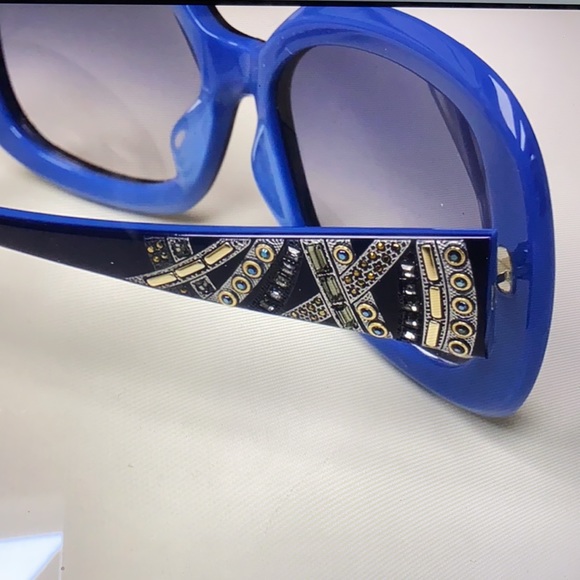 Judith LieberStunningCrystalEncrustedSunglasses - Picture 6 of 8